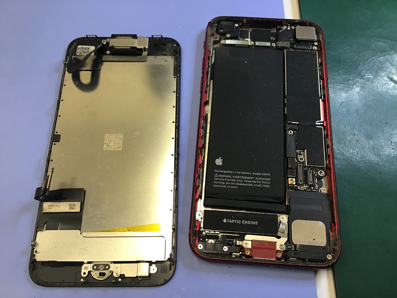iPhoneSEのバッテリー修理　データをそのまま・最短即日修理のスマホ修理工房八王子オクトーレ店にご相談ください！